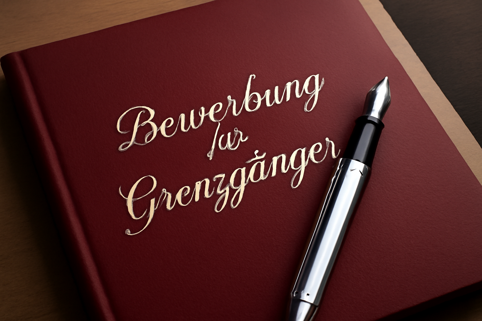 Bewerbungsmappe für eine professionelle Bewerbung in der Schweiz für Grenzgänger